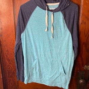 Blue sweatshirt